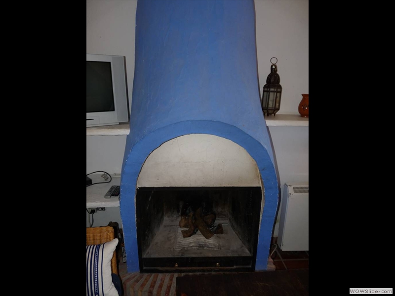 apartamento sherezade chimenea